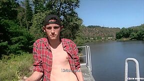 553 - Dark Haired Twink Cant Pay The Mediation Fee So He Sucks His Interviewers Big Cock