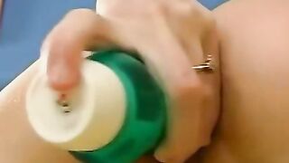 "Hot MILF Uses Vibrating Dildo to Reach Multiple Orgasms"