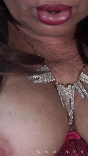 Wetting my stockings, part 2