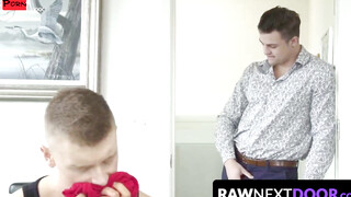 XXXRawNextDoor.com Unleashing the Beast  Alex Tanner Slam Dunks Charlie P in a Night of Unsatisfied Lust!