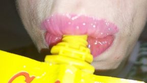 sexy liquid honey on my tongue