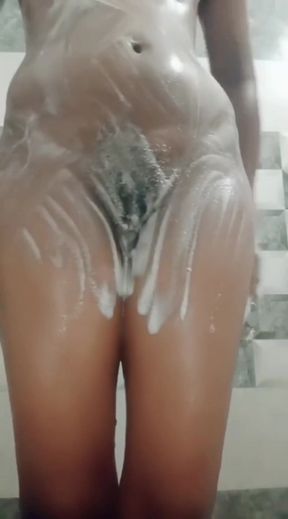 South Indian newly married shower   Clip 1