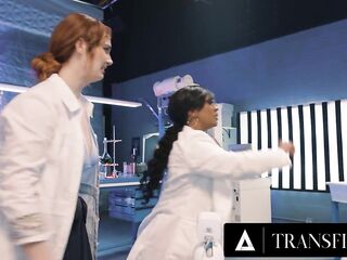 TRANSFIXED - DOLLS: Siri Dahl Joins Trans Fuckfest With Khloe Kay, Eva Maxim, & Zariah Aura! GROUP-SEX!