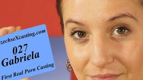 Gabriela's very first casting