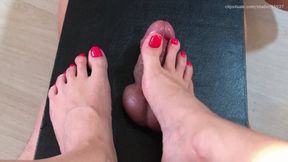 Long toes toejob (720p mp4 HEVC)