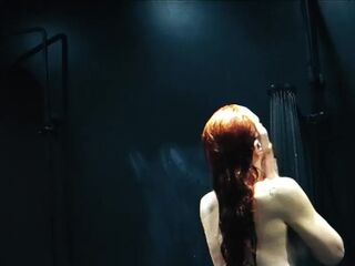 Voyeur Life Hawt Redhead Is Taking Shower in Warehouse X
