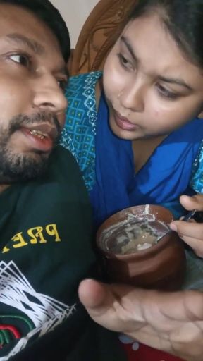Stunning moment from &quot;full masti in bedroom husband wife romantic vlogs&quot;
