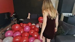 Valentines balloon day with my girlfriend