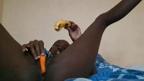 Ebony Carrot Fuck wmv