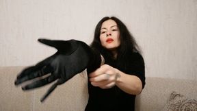 satin long gloves m0