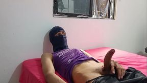 My step cousin'_s big thick cock masturbating