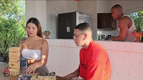 Colombian Salome Gil gets big black pole in her big ass