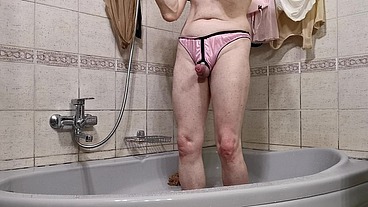 Awakening of Sissy Slut Michelle after Christmas Night Club celebration