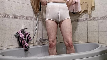 Awakening of Sissy Slut Michelle after Christmas Night Club celebration