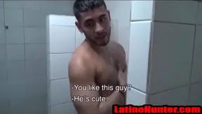 Steamy Latino Shower Surprise Sparks Hot Blowjob Action – 18+
