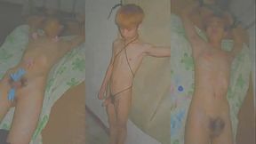 Asian Teen 18+ Explores BDSM Bondage and Spanking inGay Scene
