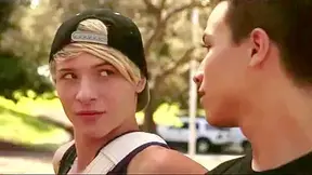 Blond Twink Receives Slammed Bare