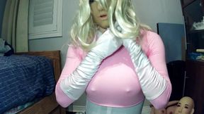Renis Dream 3! Reni Locks Her Mask In Place With A Padlock And Her Necklace Lock!