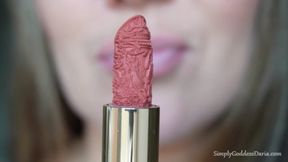 Coral Lipstick Gift As A Piece Of Art (720p HD)