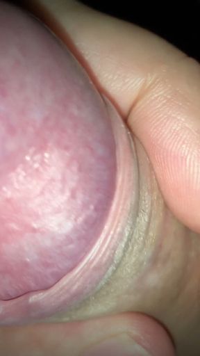 Watch his dick grow wearing his wife's open crotch panties - man masturbating - asmr for women   Clip 2