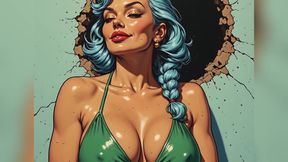 Swimsuit Cleavage Non-nude Art