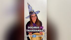 halloween special, female threesome with cezar and reh (part 01)