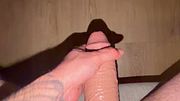 RUBBING HER CUM ALL OVER MY PHALLOPLASTY PENIS (FTM)