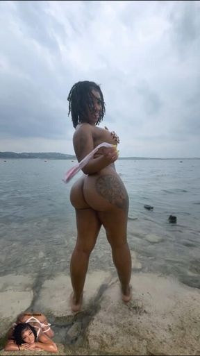 My first time at a nude beach