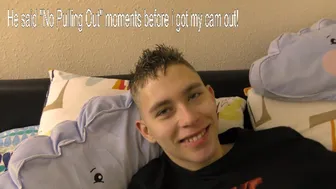 Hung young Brit takes a bareback creampie from an eager amateur