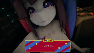 Fucking Pomni While Trapped Virtual Reality