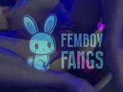 Bunny Boy Twink Gets Stuffed On the Fuckbar