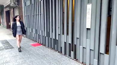 Argentinian neighbor seduces me when the elevator breaks down