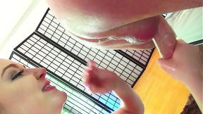 Rosegasm - Blonde Babe Eats Ass & Orgasms Before A Fat Facial
