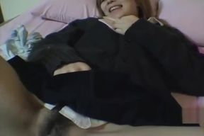 Werke! Asian teens in wild college amateur action