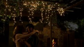 haley paige lets cheynne collins plow into her by the fireplace