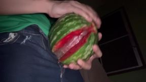 Watermelon As An Intimate Accessory