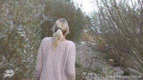 Miley Weasel's Tight Ass Stretched in Hardcore POV Outdoor MILF Scene