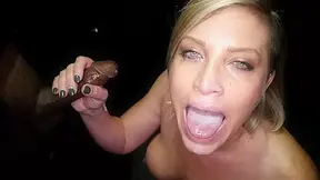 Katlynn's First Gloryhole Video, Scene #01