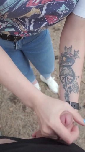 Must-share moment from "Cock Flashing to a Lonely Girl In The Forest. This Slut Wasn't Scared and Gave Me a Head!"