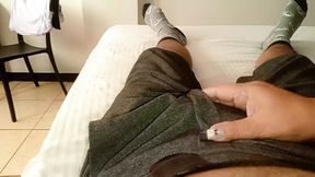 Enjoying mature milf's cock&#x1F346; then being deeply penetrated