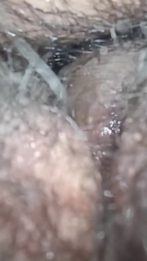 Close up of My Chubby Wife&#039;s Chubby Pussy While I Put My Cock in Her