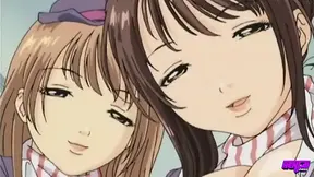 Stepsisters team up for a hot threesome with their lucky neighbor