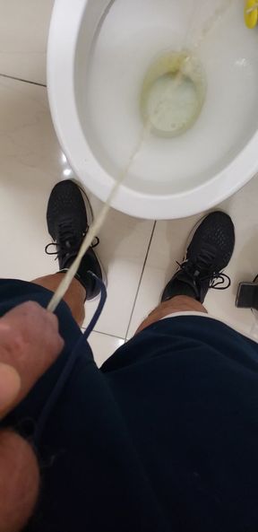 Piss After Gym!