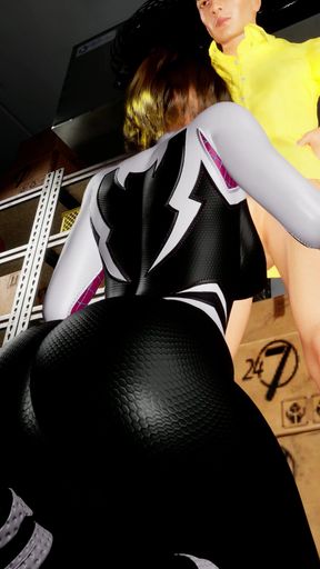 HOT SUPER GIRL BLOWJOB