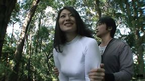 Trails of deceit: lustful affair between white-pigmented Jap mistress in secretive woods