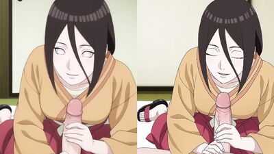 Naruto Tsunade and Kunoichi's hot MILF sister, Hanabi Hyuga, gets hardcore missionary action in Naruto's anime sex video!