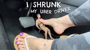 I Shrunk My Uber Driver Foot Domination with Giantess Brianna Kelly