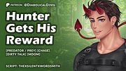 Hunter Gets His Reward | Chased Down in the Forest by a Feral Hunter | Roleplay Audio for Women
