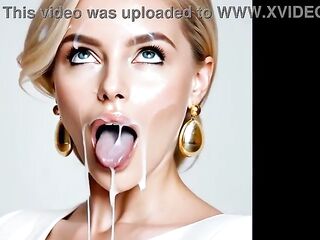 AI-Beauties Collections - Cute Honeys Facial Cum