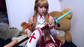 Asuna Services Enemy Guild With Her Body